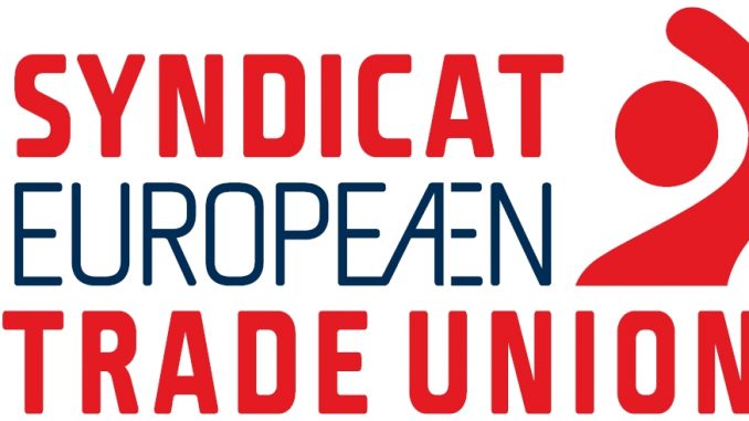 Европска конфедерација синдиката ЕКС ( Erupean Trade Union Confederation - ETUC )