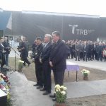 Вијенац на споменик погинулим радницима између осталих положила је и делегација Синдикалне организације ТРБ Братунац