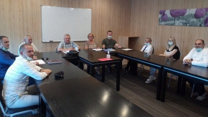 Састанак чланова синдикалне организације Бања Врућица