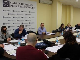 Održana Vanredna sjednica Republičkog odbora Sindikata zdravstva i socijalne zaštite Republike Srpske