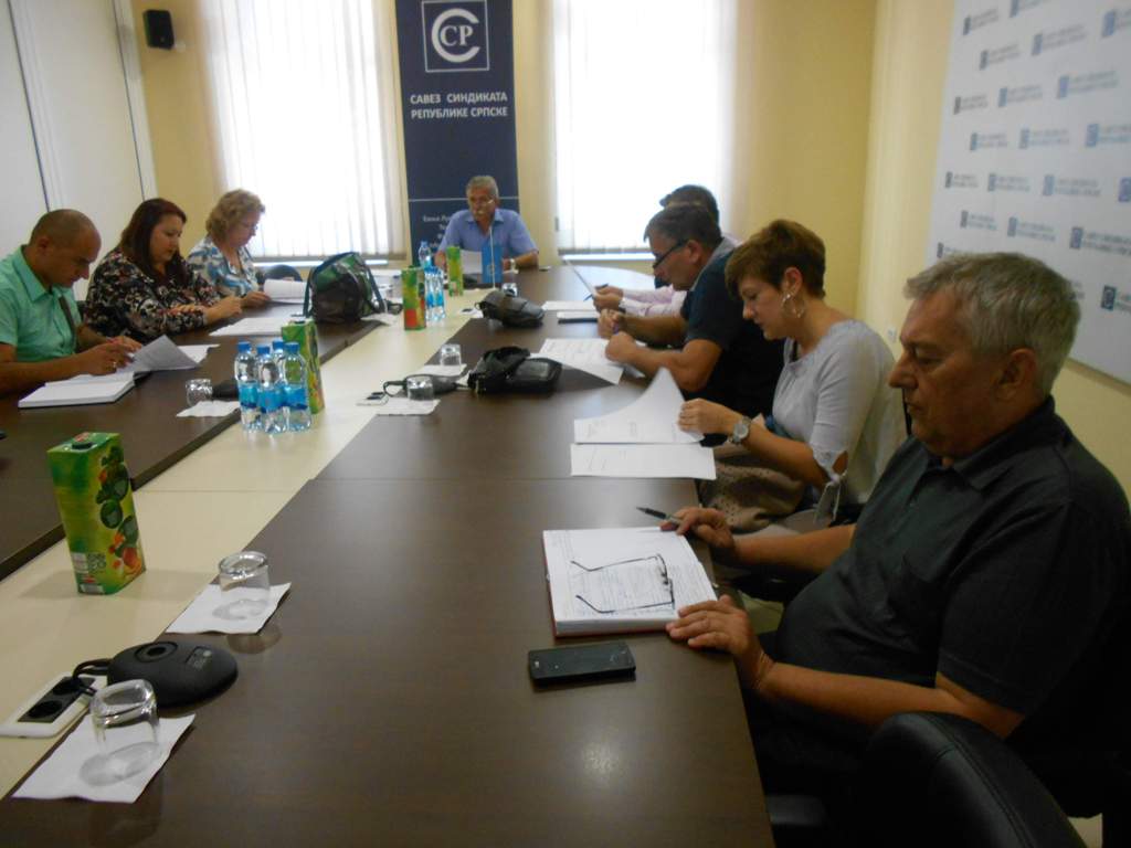 Konstituisan  Republički odbor Sindikata finansijskih organizacija Republike Srpske