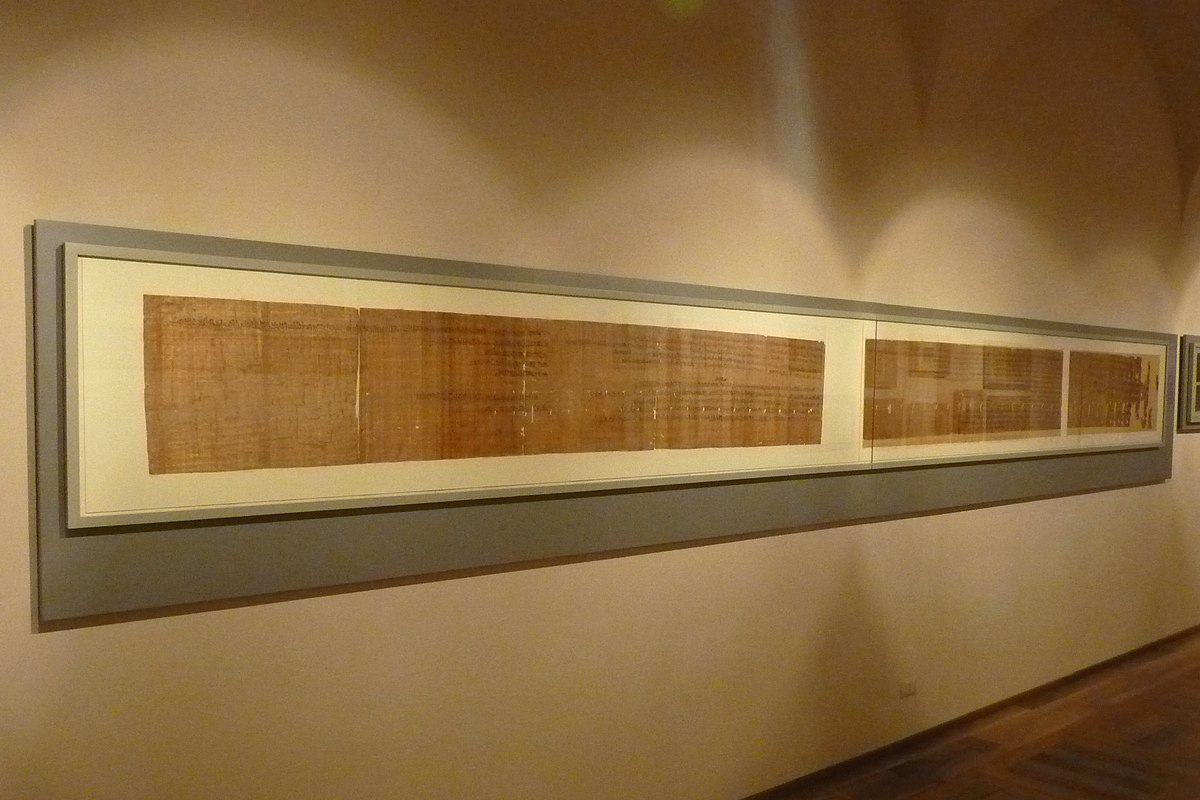 Papirus o štrajku, čuva se u muzeju u Torinu i datira iz 1152. godine prije nove ere