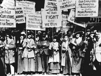 Протести жена у САД почетком 20. вијека поводом 8. марта