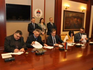 Potpisan Memorandum o razumijevanju o izmirivanju obaveza nastalih povodom izvršenja odluka Ustavnog suda Republike Srpske ( Foto RTRS )