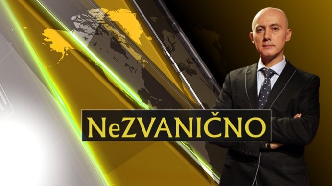 Predsjednik SSRS Ranka Mišić u emisiji ATV " Nezvanično " , četvrtak, 20.12.2018. godine 21.00. čas
