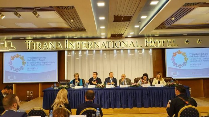 Седми форум цивилног друштва Западног Балкана 16. и 17. април 2019.године, Тирана