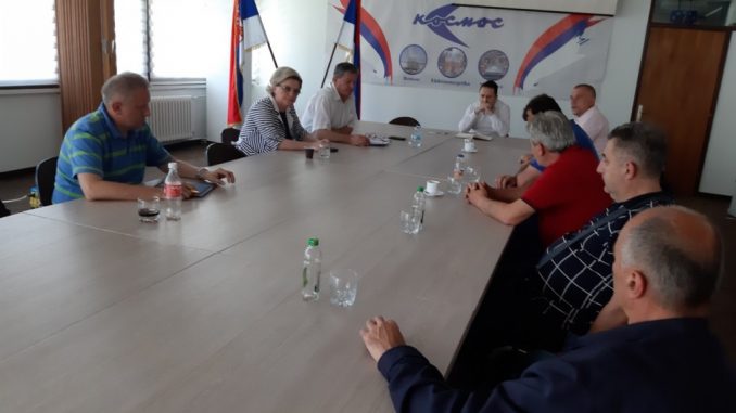 Састанак синдикалног одбора "КОСМОС" Бањалука са директором предузећа