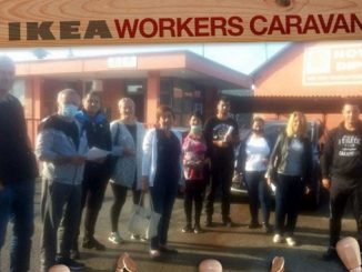 Kampanja Međunarodne organizacije građevinarstva i šumarstva (BWI) - IKEA, Priča "Radnički karavan"