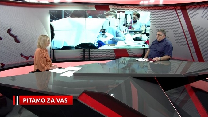 Драган Гњатић, гост емисије "Питамо за вас" АТВ 25.05.2021. - Поздрављамо повећање плата - настављамо рад на побољшању материјалног статуса чланова синдиката