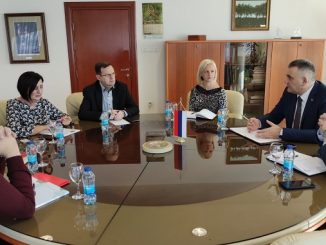 Predstavnici Saveza sindikata Republike Srpske na sastanku sa ministrom Minićem