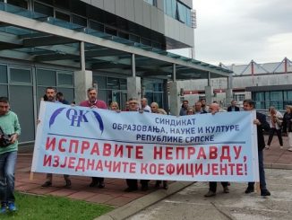 Prosvjetni radnici ljuti na Željku Stojičić i Vladu Republike Srpske