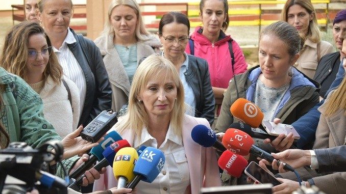 Mišić: Vaspitači nastavljaju generalni štrajk i minimalni proces rada Mišić: Vaspitači nastavljaju generalni štrajk i minimalni proces rada