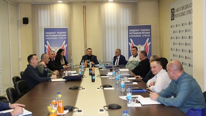 Министар Будимир на Скупштини Синдиката радника унутрашњих послова