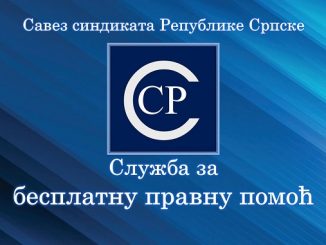 Радници бијељинског “Водовода” своја права оствариће путем Службе за бесплатну правну помоћ Савеза синдиката Републике Српске