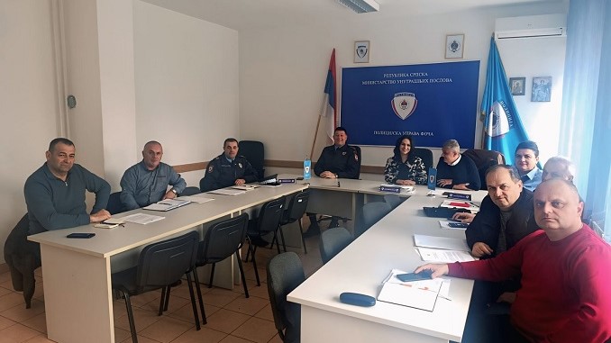 Predsjednik Sindikata radnika unutrašnjih poslova u radnoj posjeti Sindikalnoj organizaciji PU Foča i PU Foča