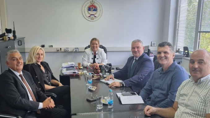 Sastanak rukovodstva Sindikata radnika unutrašnjih poslova sa rukovodstvom Uprave kriminalističke policije MUP-a Republike Srpske